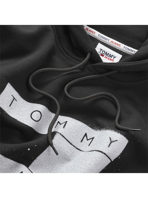 Felpa Tommy Jeans | DM0DM17911BDS NERO